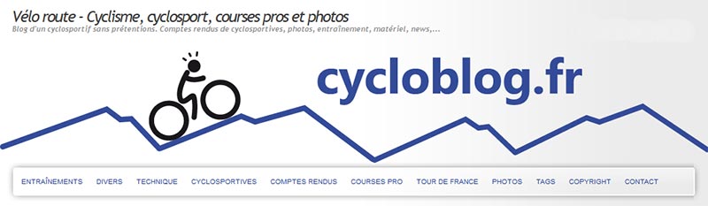 Cycloblog, blog cyclosport entraînement et photos cyclisme